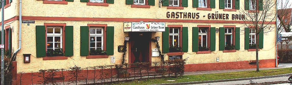 Gasthaus Restaurant Grüner Baum 76307 Katlsbad