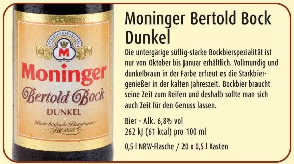 Moninger Export